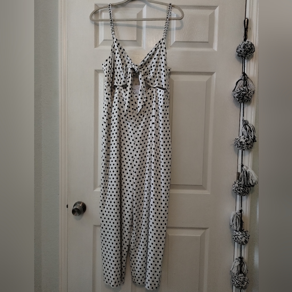 Michael Kors polka dot jumpsuit